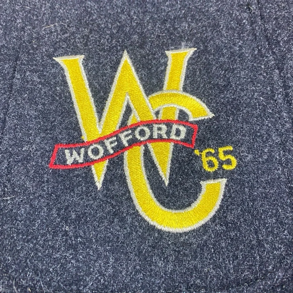 RARE Vintage Wofford College Men's‎ 100% Wool Blazer Jacket Class Of 1965 Sz M/L